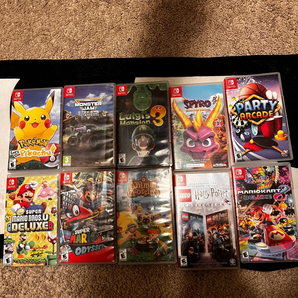 NINTENDO SWITCH GAME BUNDLE